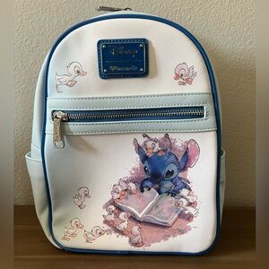 Loungelfy Disney Lilo & Stitch Ducklings Mini Backpack